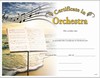 Certficate in Orchestra